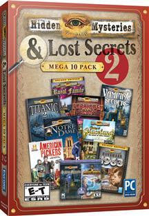 HIDDEN MYSTERIES & LOST SECRETS MEGA PACK VOLUME 2 AMR (WIN XP,VISTA,WIN 7)