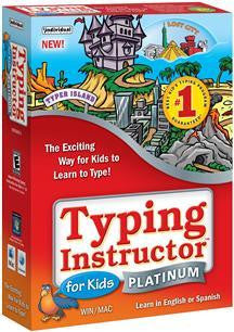 TYPING INSTRUCTOR FOR KIDS PLATINUM (WIN 2000,XP,VISTA,WIN 7,WIN 8-MAC 10.4 OR LATER)