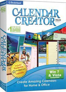 CALENDAR CREATOR DELUXE V12.1 (WIN XP,VISTA,WIN 7,WIN 8)