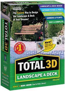 TOTAL 3D LANDSCAPE & DECK DELUXE (WIN 2000,XP,VISTA,WIN 7,WIN 8)