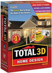 TOTAL 3D HOME DESIGN DELUXE (WIN 2000,XP,VISTA,WIN 7,WIN 8)
