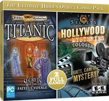 HIDDEN MYSTERIES: TITANIC & HOLLYWOOD MYSTERIES 2-PACK JC (WIN XP,VISTA,WIN 7)
