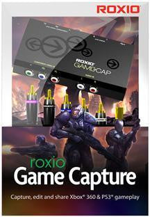 ROXIO GAME CAPTURE - XBOX 360-PS3 (WIN XP,VISTA,WIN 7)
