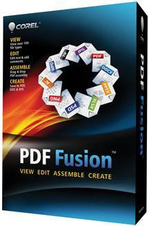 COREL PDF FUSION 1 EN MINI-BOX (WIN XP,VISTA,WIN 7)