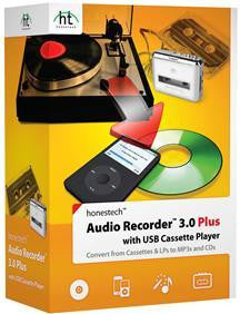 AUDIO RECORDER 3.0 PLUS W CASSETTE PLAYER (WIN XP,VISTA,WIN 7)