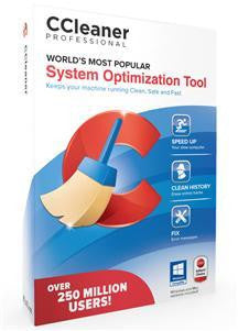 CCLEANER PROFESSIONAL 1 PC OR MAC (WIN XP,VISTA,WIN 7,WIN 8-MAC X,10.5.8 OR LATER)