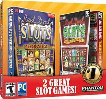 REEL DEAL SLOTS CLEOPATRA & FAR EAST 2-PACK JC (WIN XP,VISTA,WIN 7,WIN 8)