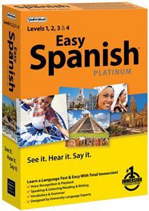 EASY SPANISH PLATINUM (WIN XP,VISTA,WIN 7,WIN 8)