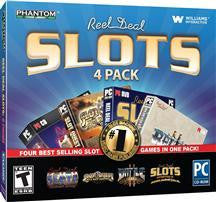REEL DEAL SLOTS 4-PACK JC (WIN XP,VISTA,WIN 7,WIN 8)