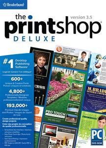 THE PRINT SHOP DELUXE 3.5 DSA FCN (WIN XP,VISTA,WIN 7,WIN 8)