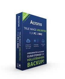 TRUE IMAGE UNLIMITED - 3 COMPUTER (WIN XP,VISTA,WIN 7,WIN 8,-MAC X,10.5.8 OR LATER)