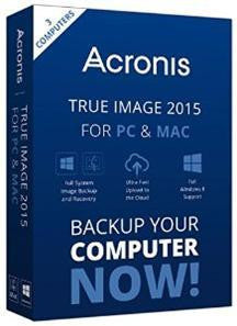 TRUE IMAGE 2015 FOR PC AND MAC (WIN XP,VISTA,WIN 7,WIN 8,-MAC X,10.5.8 OR LATER)