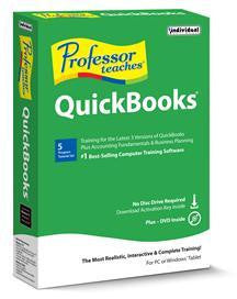 PROFESSOR TEACHES QUICKBOOKS (WIN XP,VISTA,WIN 7,WIN 8,WIN 8.1)