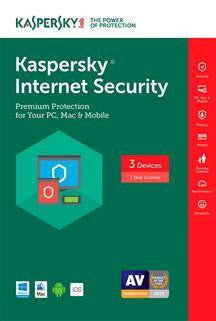 KASPERSKY INTERNET SECURITY 2017 3USER