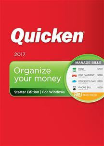 QUICKEN 2017 STARTER EDITIN AMZN WMT OTH (COMPUTER ACCESSORIES)